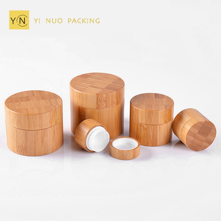 High Quality Luxury Glass Jar With Bamboo Lid Glassglassbambooglass 30ml With Cheap Price