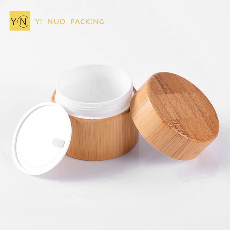 High Quality Luxury Glass Jar With Bamboo Lid Glassglassbambooglass 30ml With Cheap Price