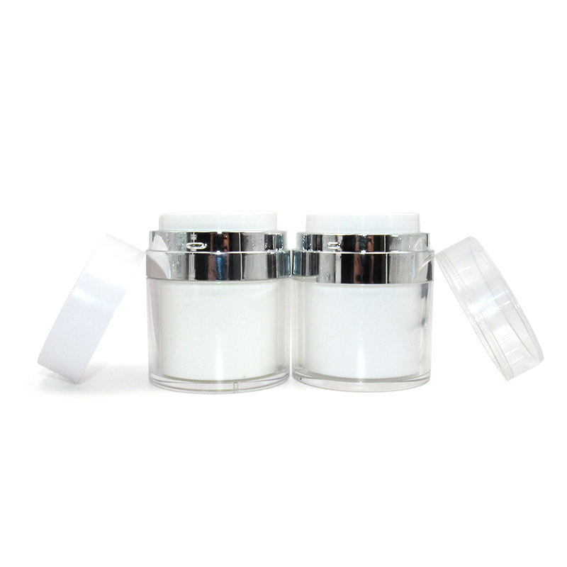 High Quality Luxury Refillable Bottle Makeup Case Cream Jar 15G 30G 50G Airless Serum Pump Jars