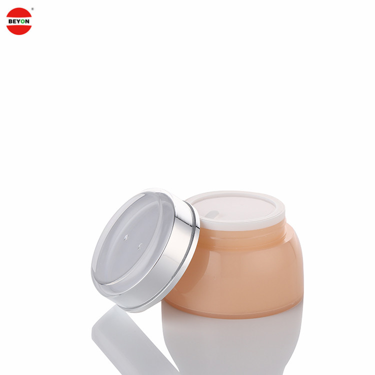 High Quality Luxury Skin Care Pet Empty 100Ml Cosmetics Plastic Cream Jar