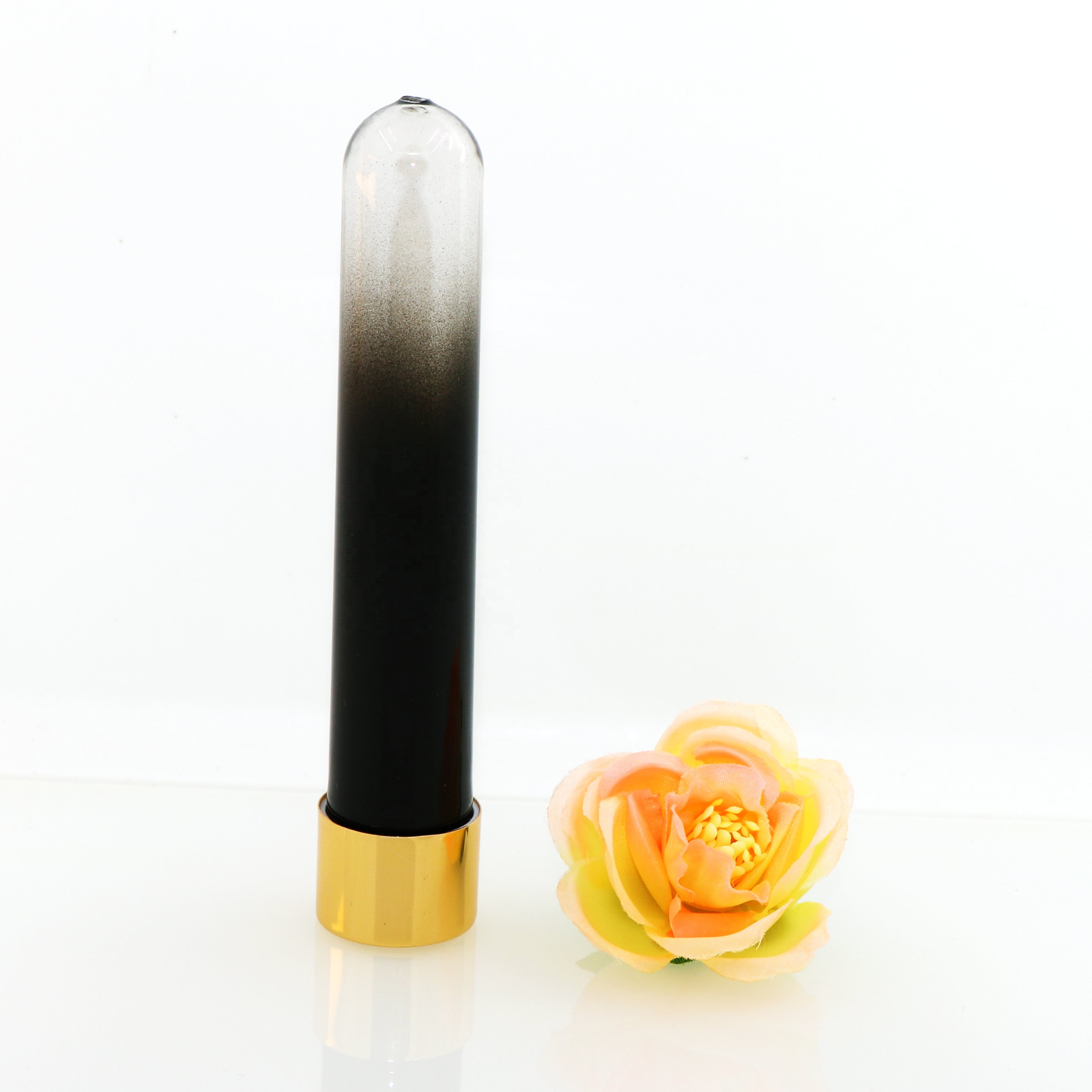 High Quality Packaging Mini Clear Child Proof Cap Glass blunt Tube Bottle Vials