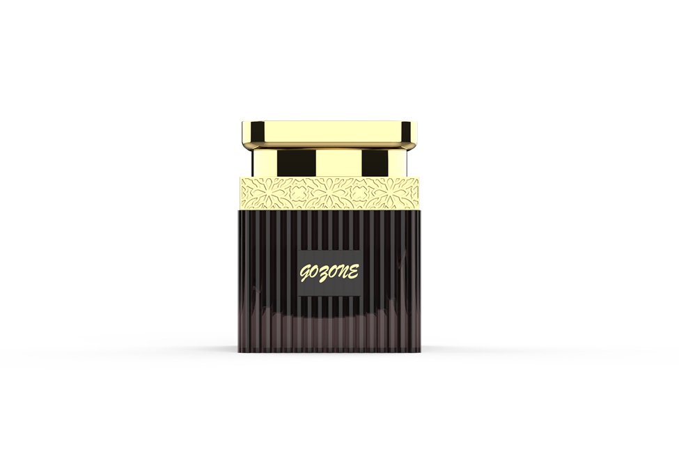 High Quality Plain Gold Metal Jar For Saffron 3g