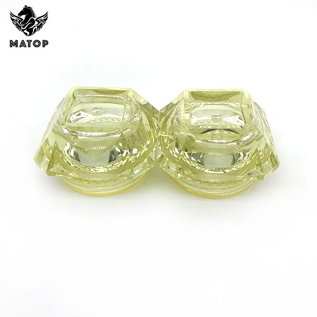 High Quality Plastic Cosmetic Jar skin care cream jar with lid