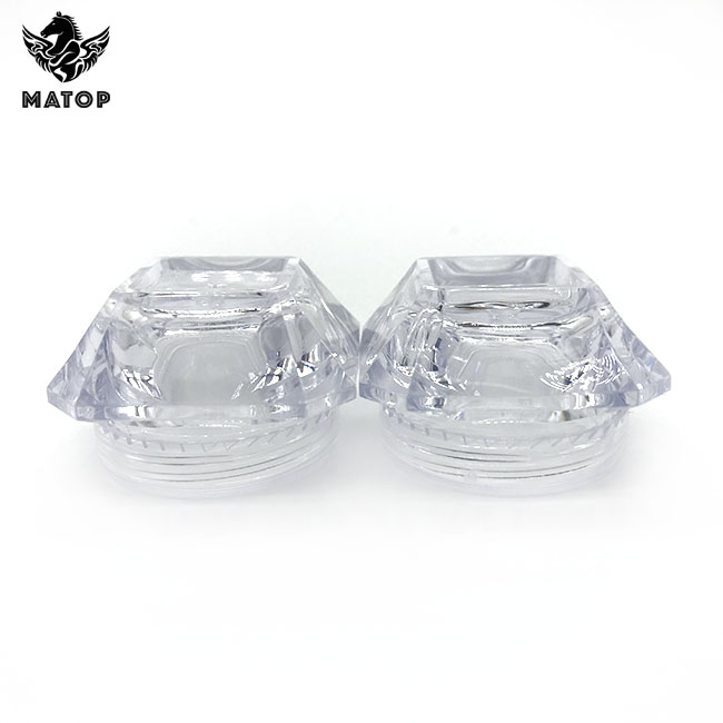 High Quality Plastic Cosmetic Jar skin care cream jar with lid