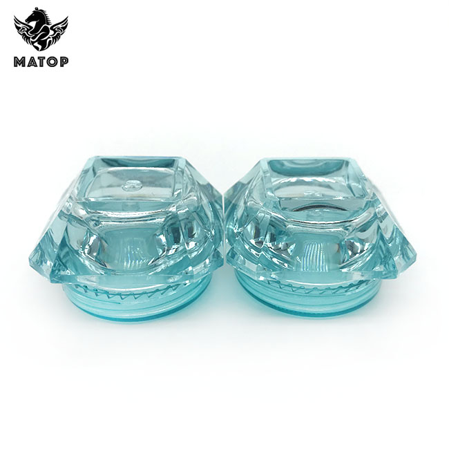 High Quality Plastic Cosmetic Jar skin care cream jar with lid