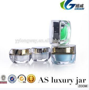 High Quality Sample Square Body Cream Lip Balm Cosmetic Jar with Lid 5g 10g for Skincare Containers