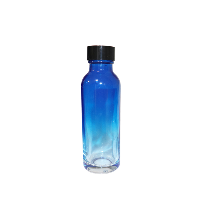High Quality Skin Care Airless Pump Cosmetic Bottle 0.5 oz 1oz 2oz 3oz 4oz 5oz Red Glass Bottle