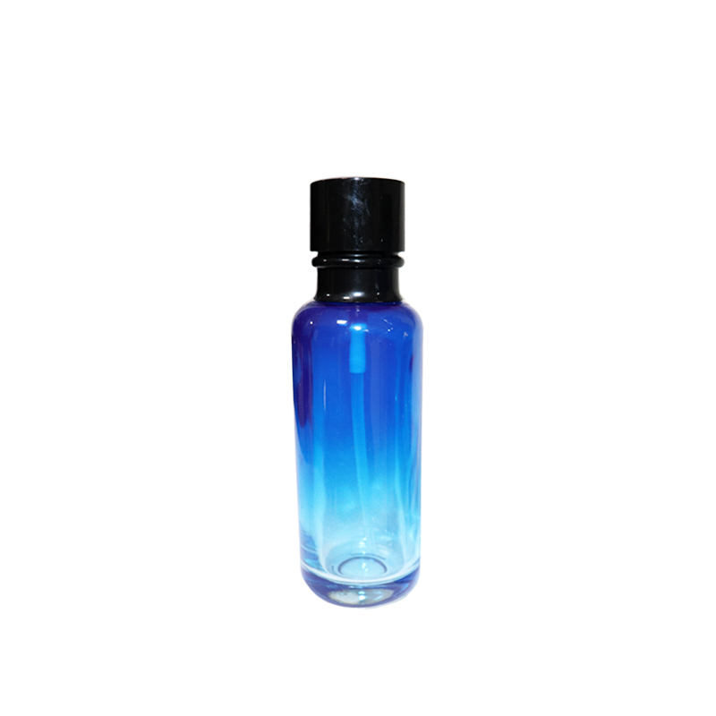 High Quality Skin Care Airless Pump Cosmetic Bottle 0.5 oz 1oz 2oz 3oz 4oz 5oz Red Glass Bottle