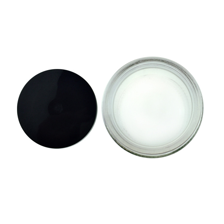 High Quality Transparent 4OZ Cream Bottle Glass Jar 120ml Round Straight Side Glass Jar For Eye Cream