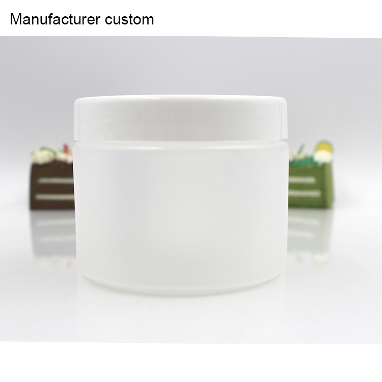High Quality White 300 Ml 300ml Round Cosmetic Beauty Cream Plastic PP Jar