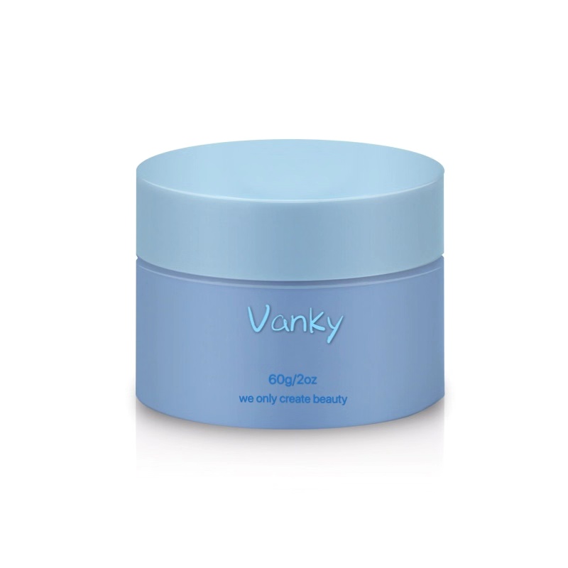High Quality White Glass Cosmetic Cream jar with skincare face cream Jar