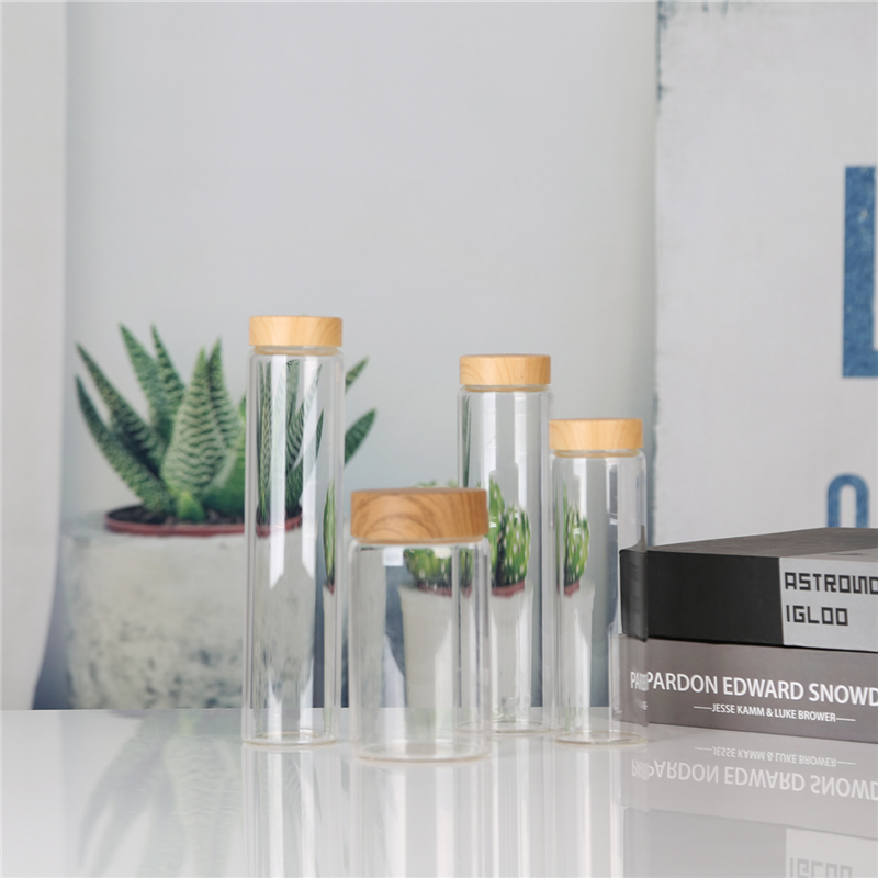 High Quality Wholesale Custom Cheap Sealed Glass Storage Jar Storage Jar With Lid