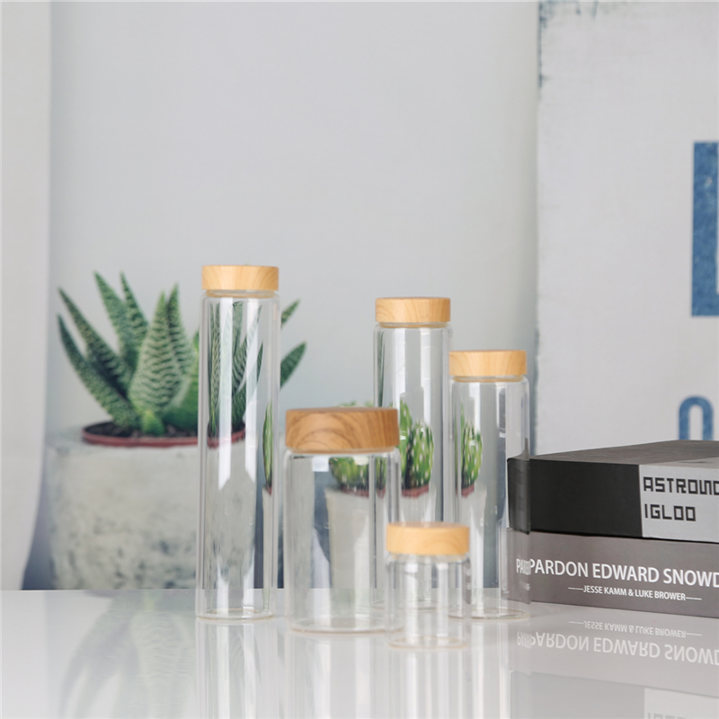 High Quality Wholesale Custom Cheap Sealed Glass Storage Jar Storage Jar With Lid