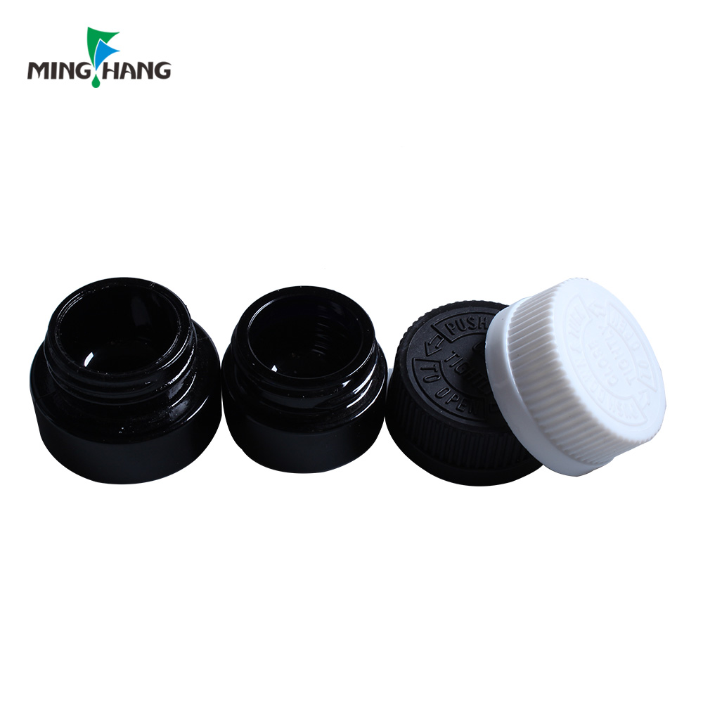 High Quality Wholesale Custom Cheap mask 50ml amber glass face cream jar