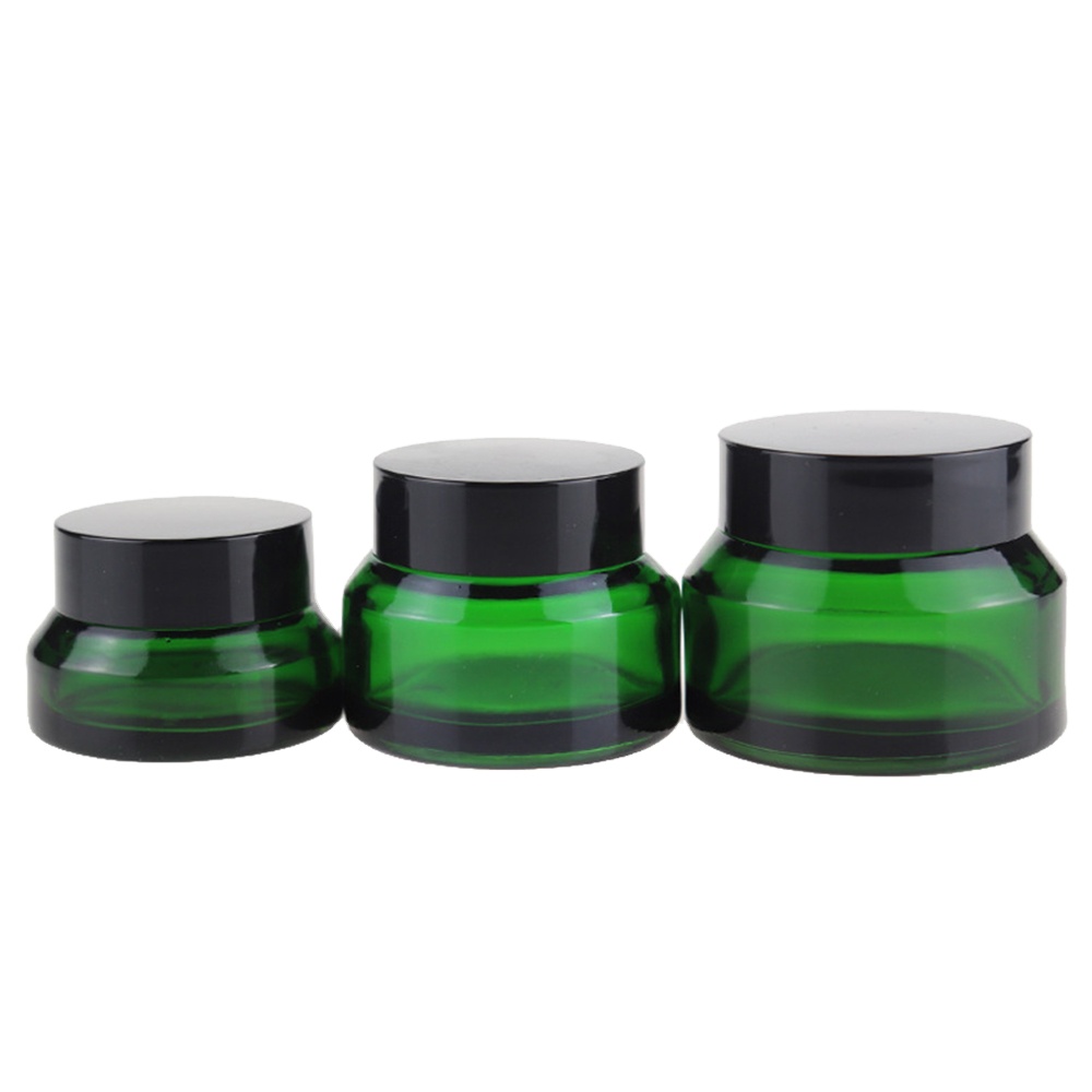 High Quality Wholesale Custom Cheap mask 50ml amber glass face cream jar