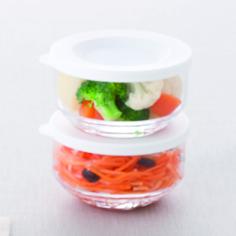 High Quality Wholesale Food Storage Plastic Glass Cup Flat Bottle