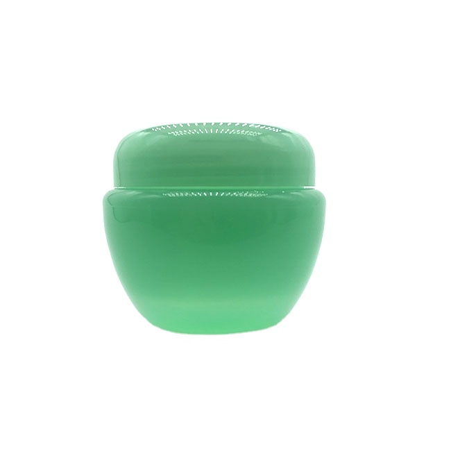 High Quality Wholesale Plastic Green Cosmetic Jar