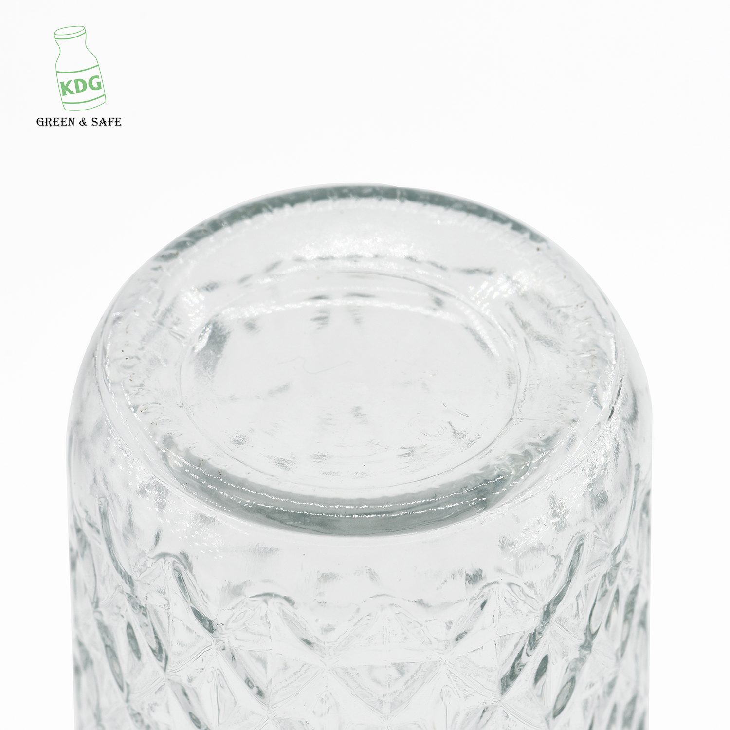 High Quality Wholesale Screw Top Flint Customize Empty Glass Storage Jar