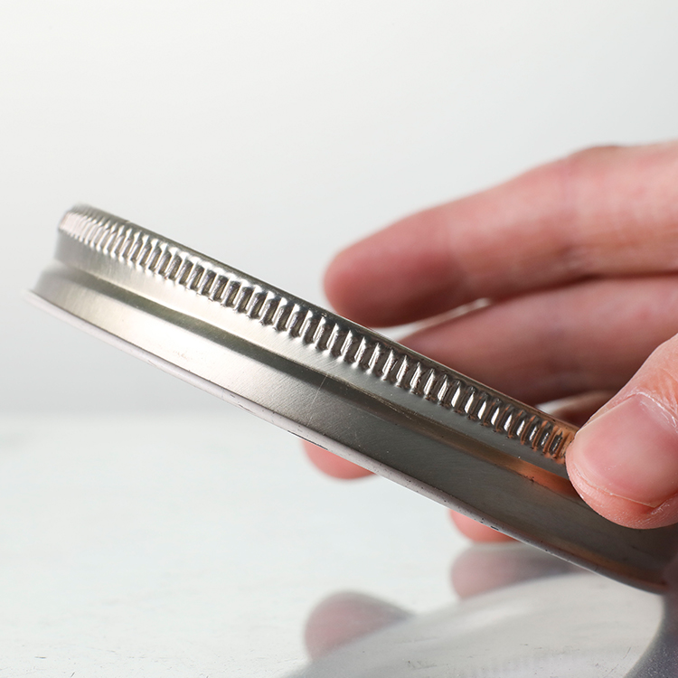 High Quality Wide Mouth 9oz Glass Amber Straight Sided Jar With Gold Lid