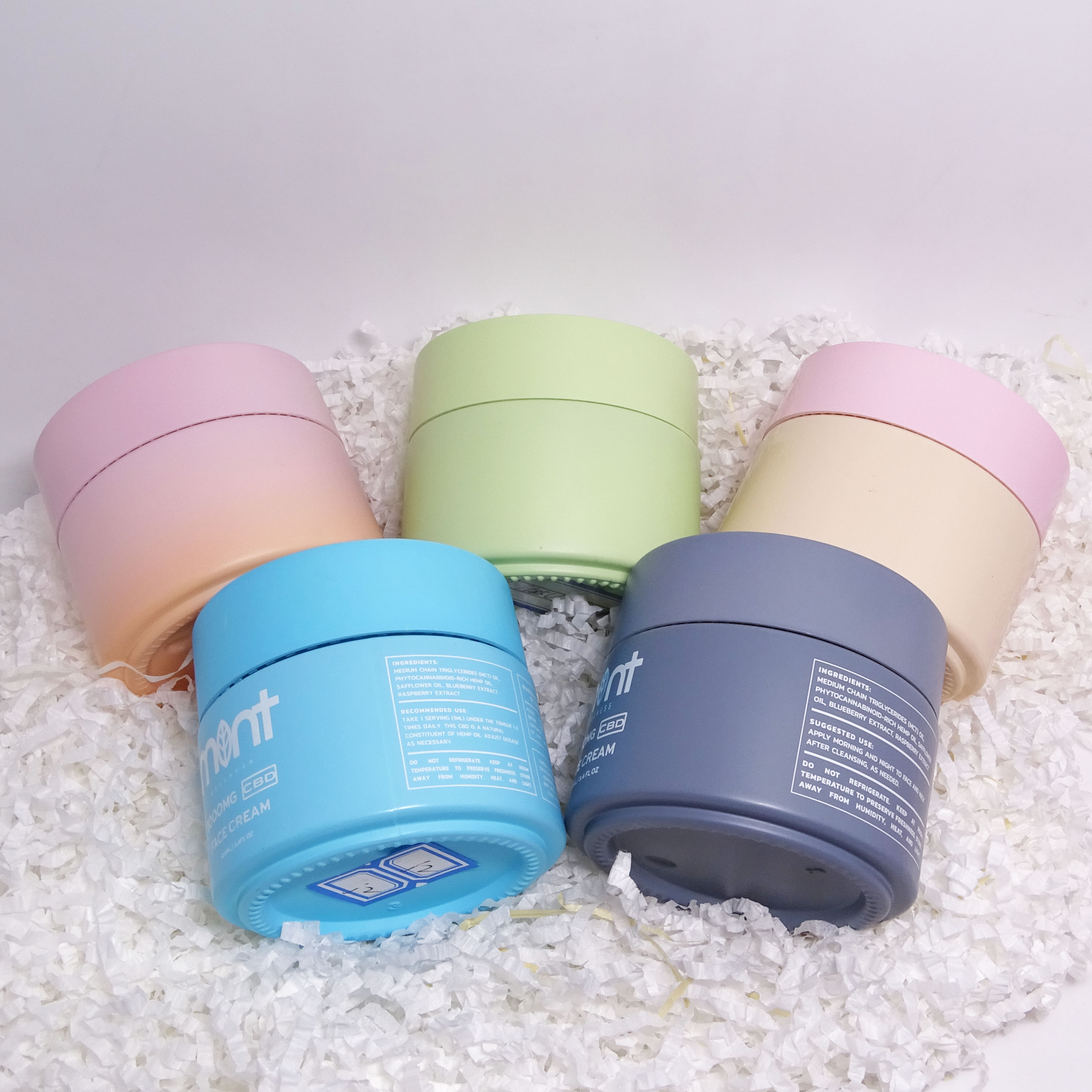 High Quality Wide Mouth White Glass Jar For Cream With Aluminium Lid Cap 100g 50g