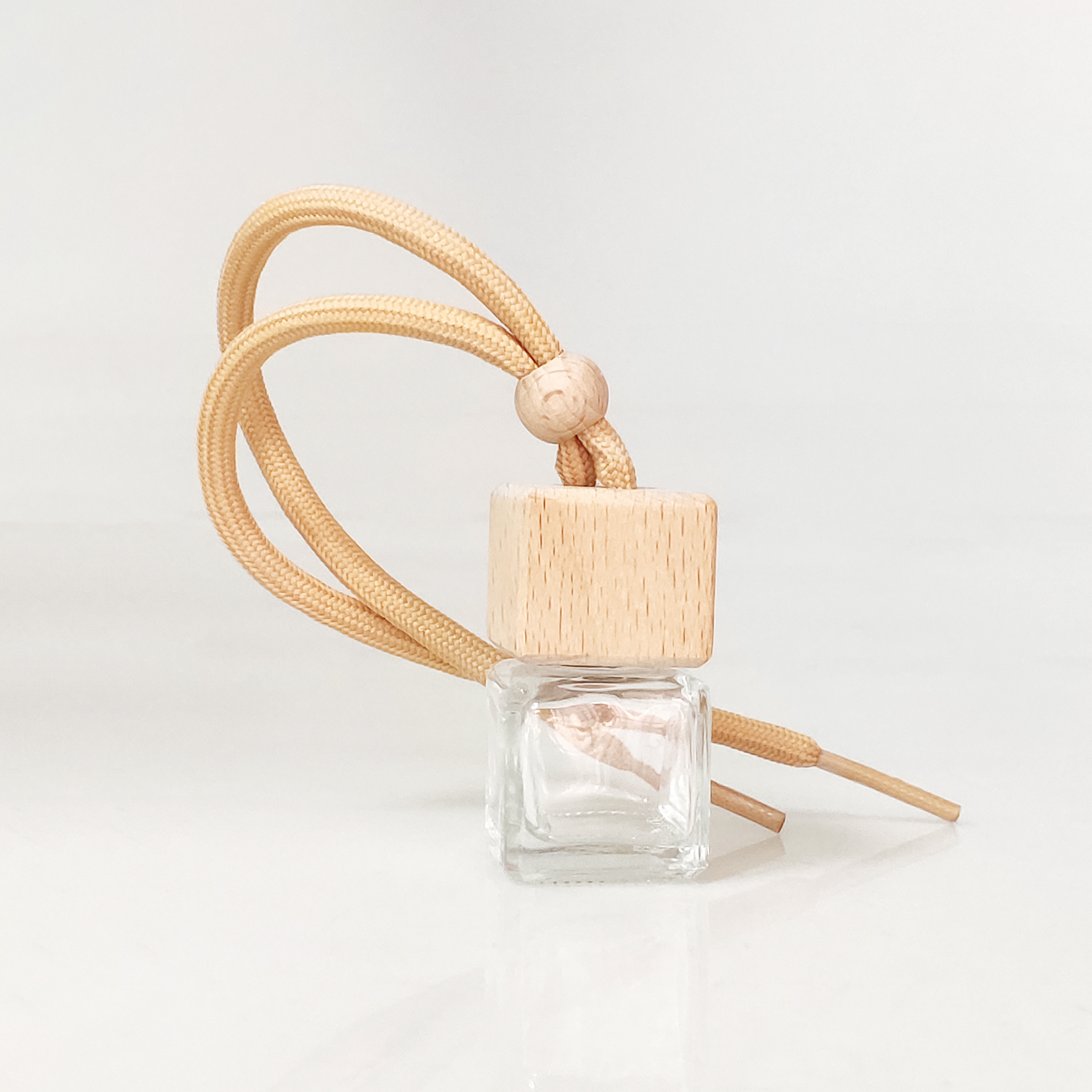 High Quality Wood Empty Car Perfume Hanging Car Aroma Diffuser