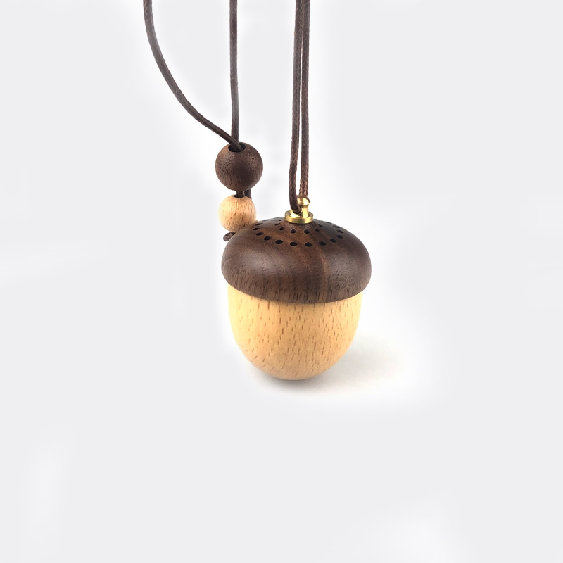 High Quality Wood Empty Car Perfume Hanging Car Aroma Diffuser