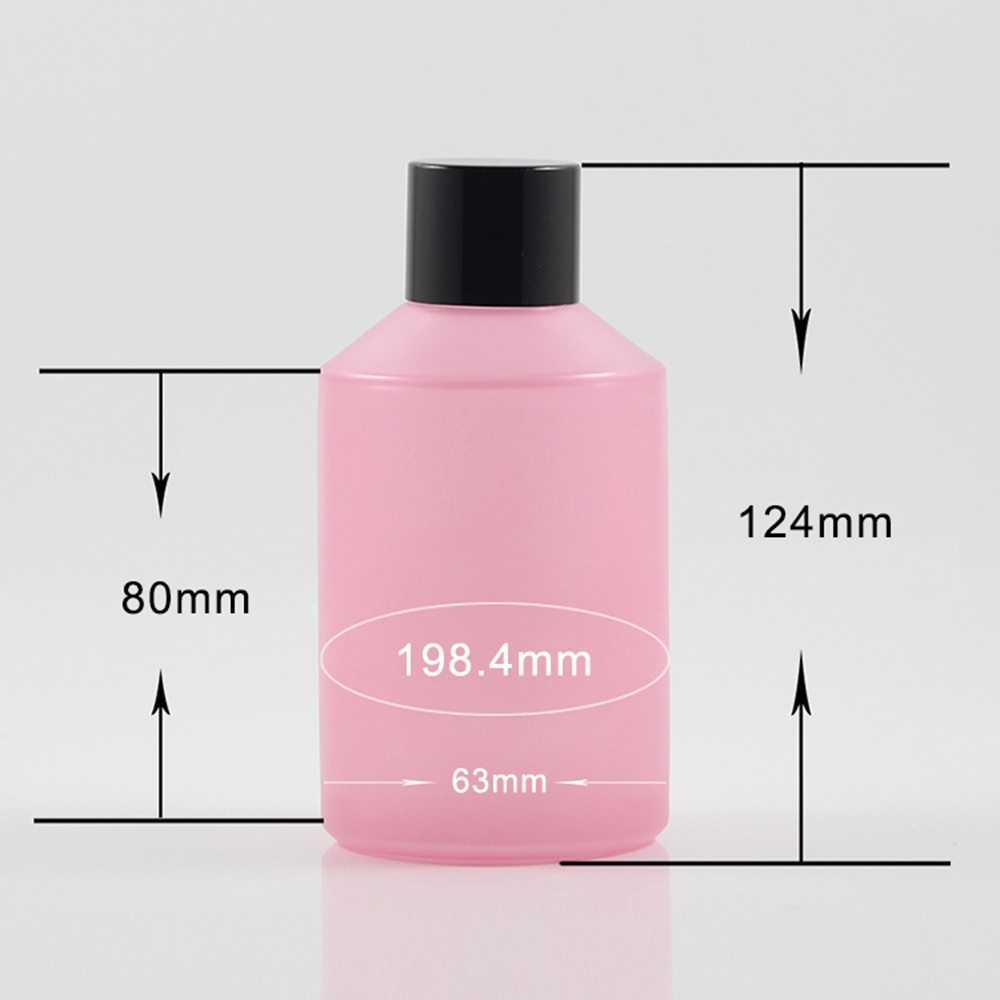High Quantity 15ml 30ml 60ml 125ml 200ml pink glass bottles for essential oil