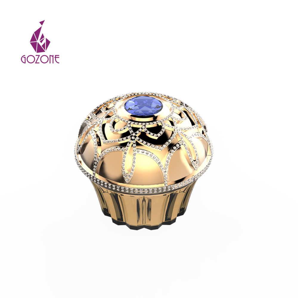 High Qulaity Arabic Burner Saffron Black Glass Bakhoor Jar Bottle