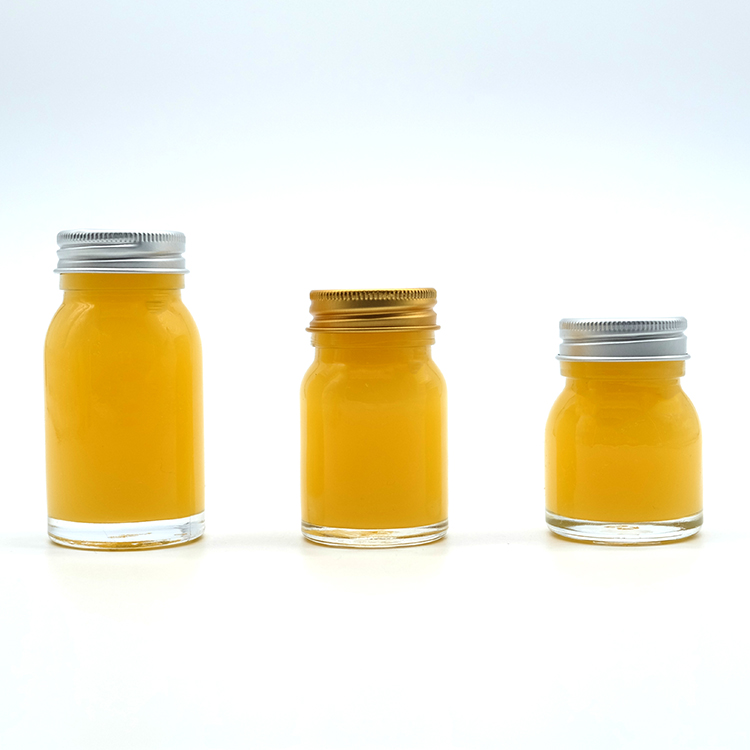 High White 30ml 50ml 80ml 100ml Glass Birdnest Jar Smalll Capacity Jar Health Supplement Food Jar