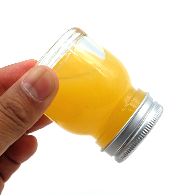 High White 30ml 50ml 80ml 100ml Glass Birdnest Jar Smalll Capacity Jar Health Supplement Food Jar