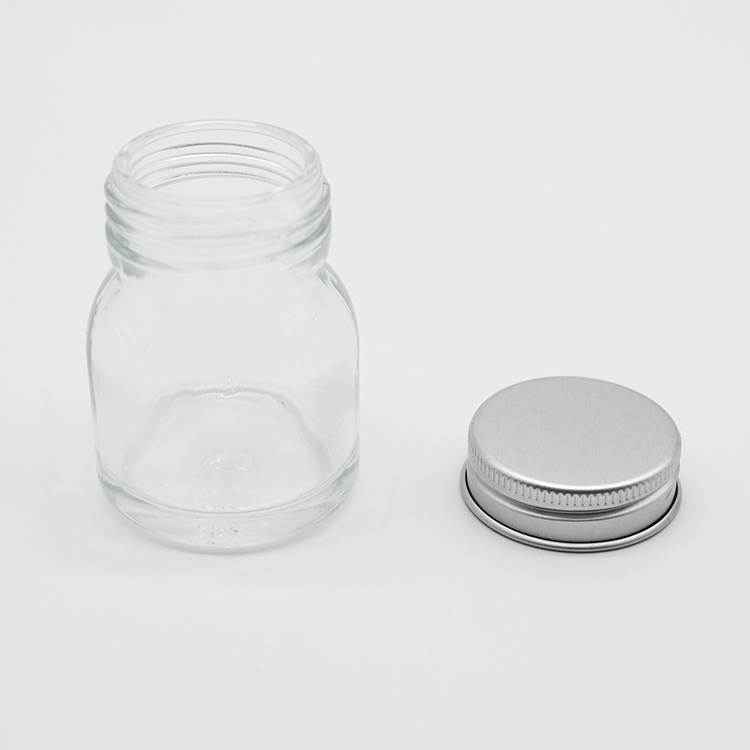 High White 30ml 50ml 80ml 100ml Glass Birdnest Jar Smalll Capacity Jar Health Supplement Food Jar