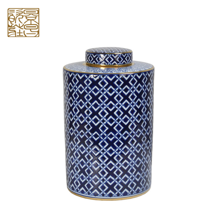 High advanced jar Chinese antique porcelain ceramic Ginger jar