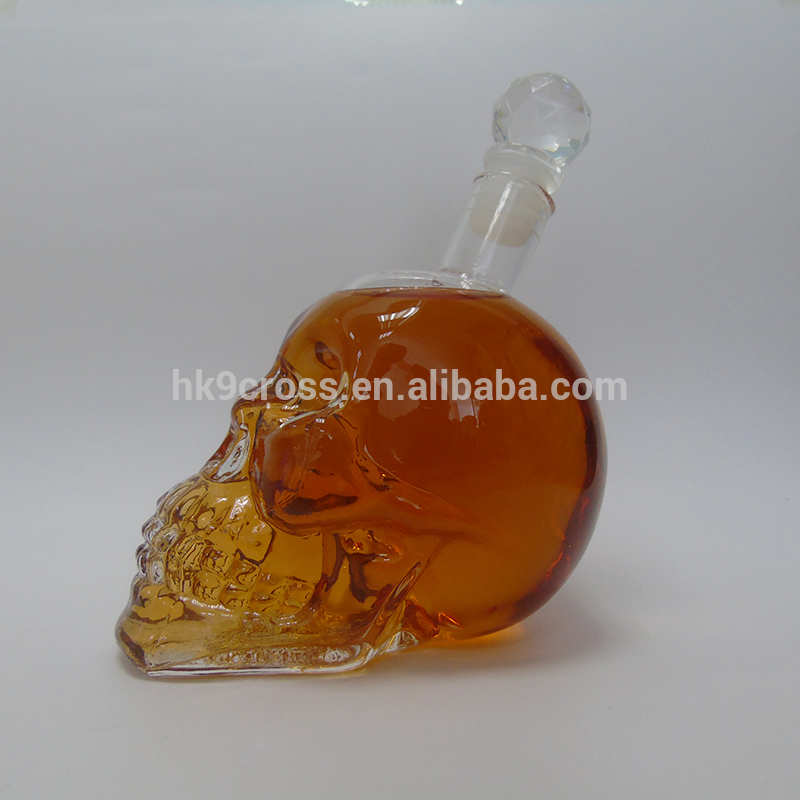 High borosilicate glass 1000ml beer bottles wholesale hotting sale for luxury Whisky wine