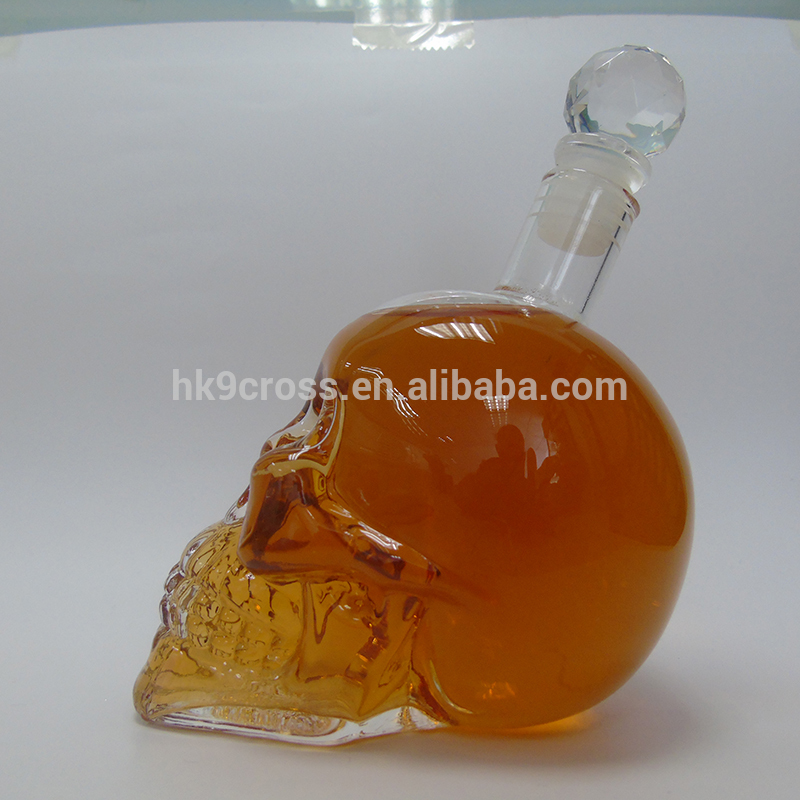 High borosilicate glass 1000ml beer bottles wholesale hotting sale for luxury Whisky wine