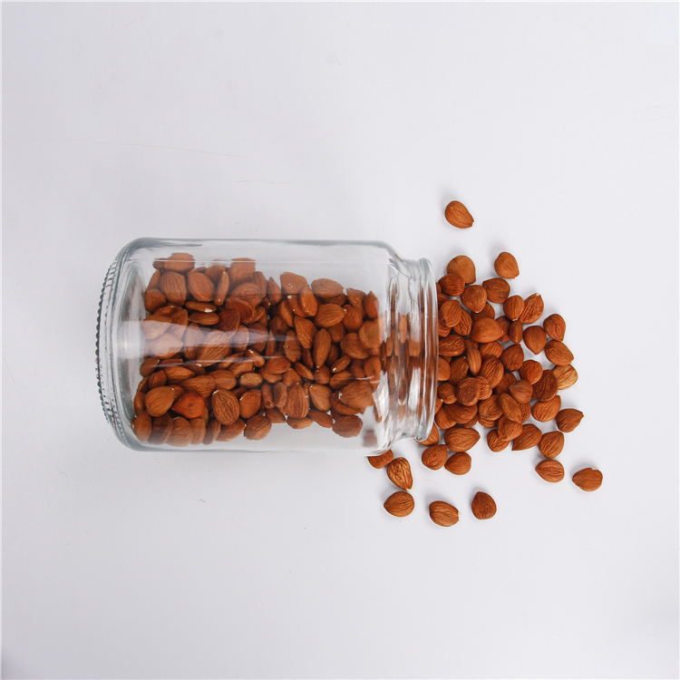 High borosilicate glass storage jar bottle without screw lid glass kitchen food container