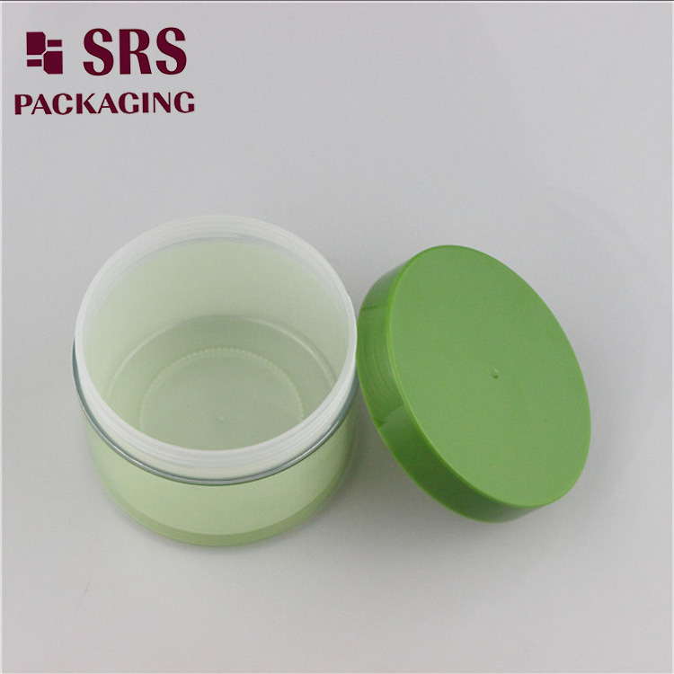 High capacity cosmetic jar AS plastic hair container 30ml 50ml 100ml 200ml 300ml 500ml