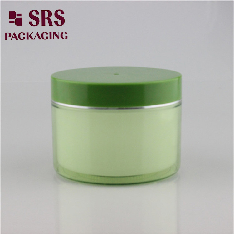 High capacity cosmetic jar AS plastic hair container 30ml 50ml 100ml 200ml 300ml 500ml