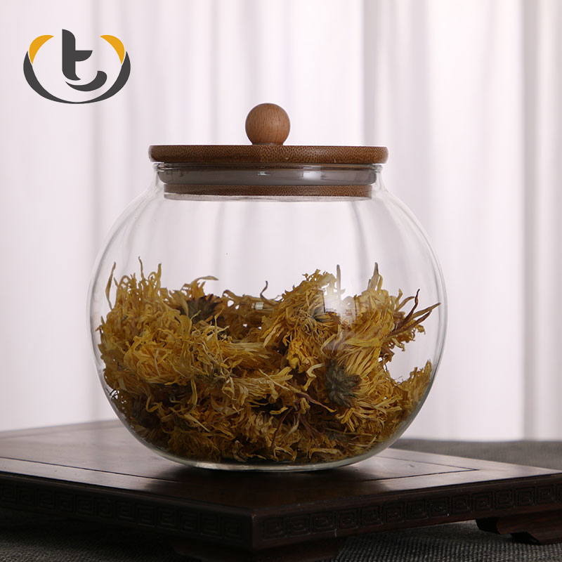 High demand glass jar for skin care cream spices with cork glass jam jar bottle