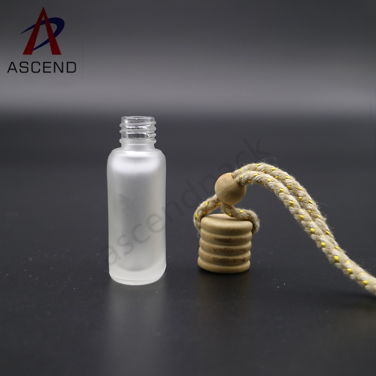 High end 12ml bottle for car perfume hanging car diffuser bottles by wholesale frosted effects in 12ml