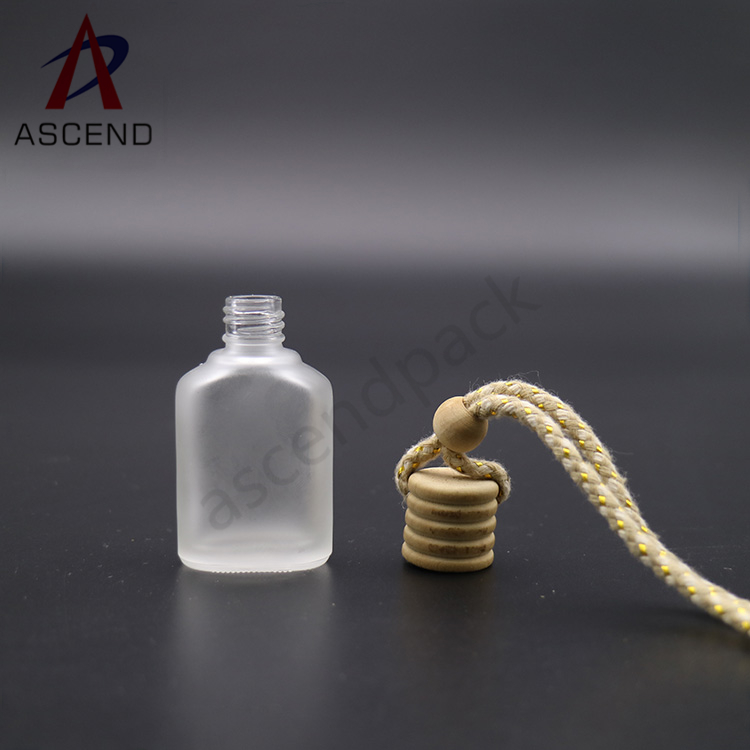 High end 12ml bottle for car perfume hanging car diffuser bottles by wholesale frosted effects in 12ml