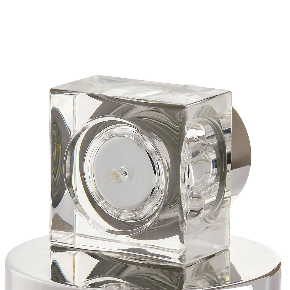 High end 15g crystal Acrylic transparent Square and round cream jar