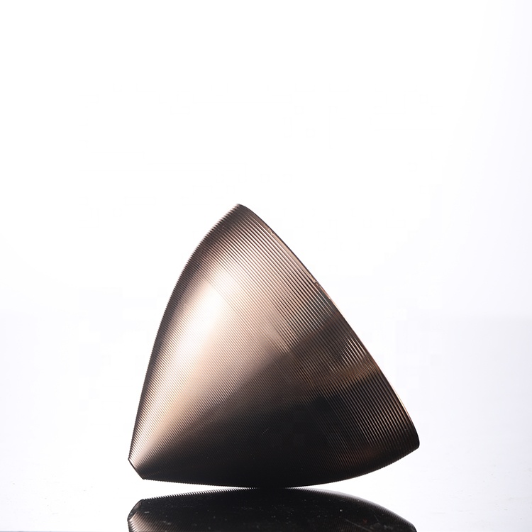 High end 30g acrylic glass jar face cream container tumbler bottle with lid and scoop