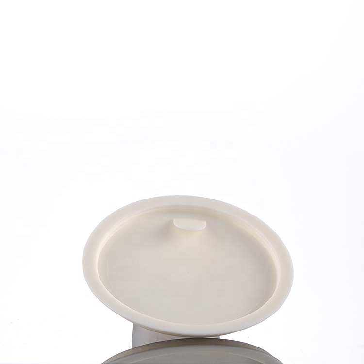 High end 30g acrylic glass jar face cream container tumbler bottle with lid and scoop