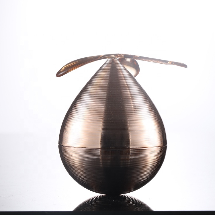 High end 30g acrylic glass jar face cream container tumbler bottle with lid and scoop