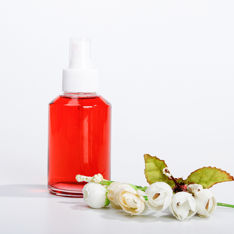 High end 50ml cosmetic glass mist spray Bottle 100ml perfume bottle