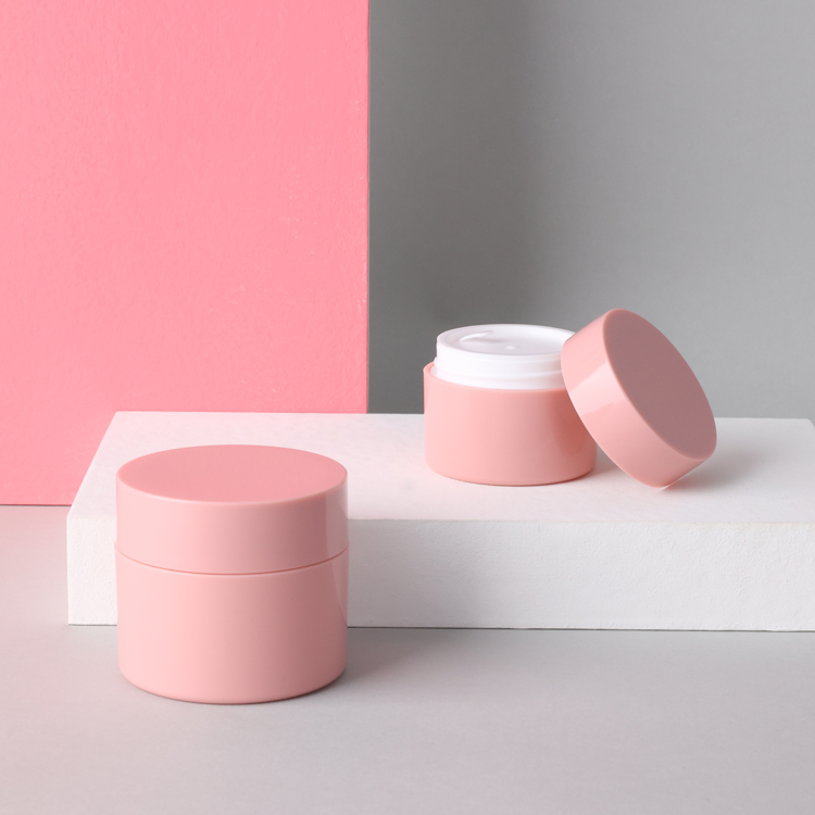 High end cosmetic packaging skin care face cream container 15g 30g Double wall cosmetic jar