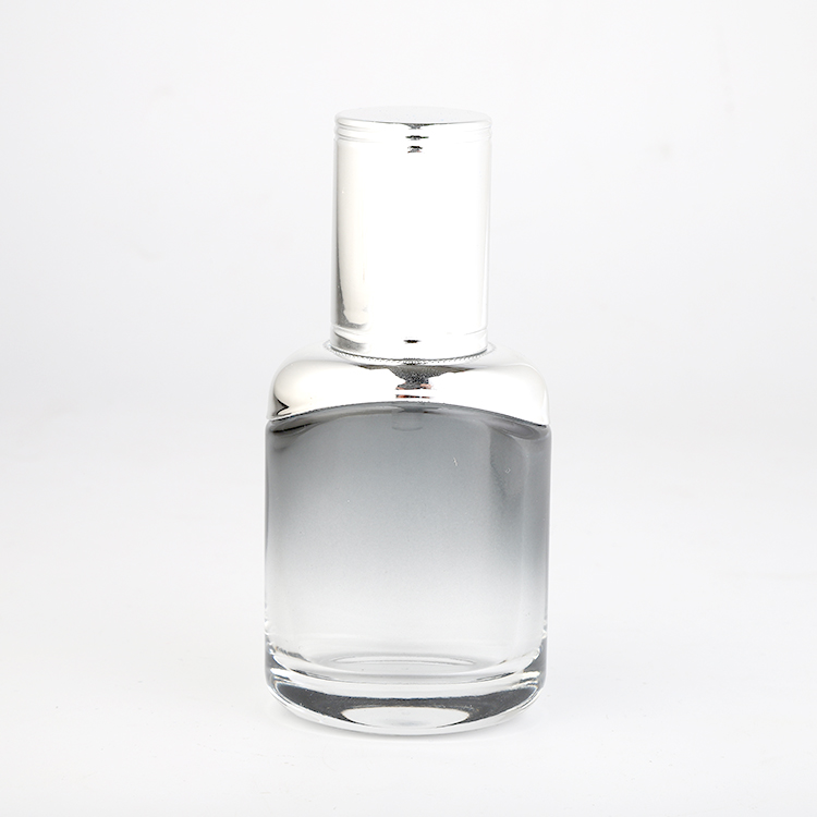High-end fashion black 100ml cosmetics lotion bottle