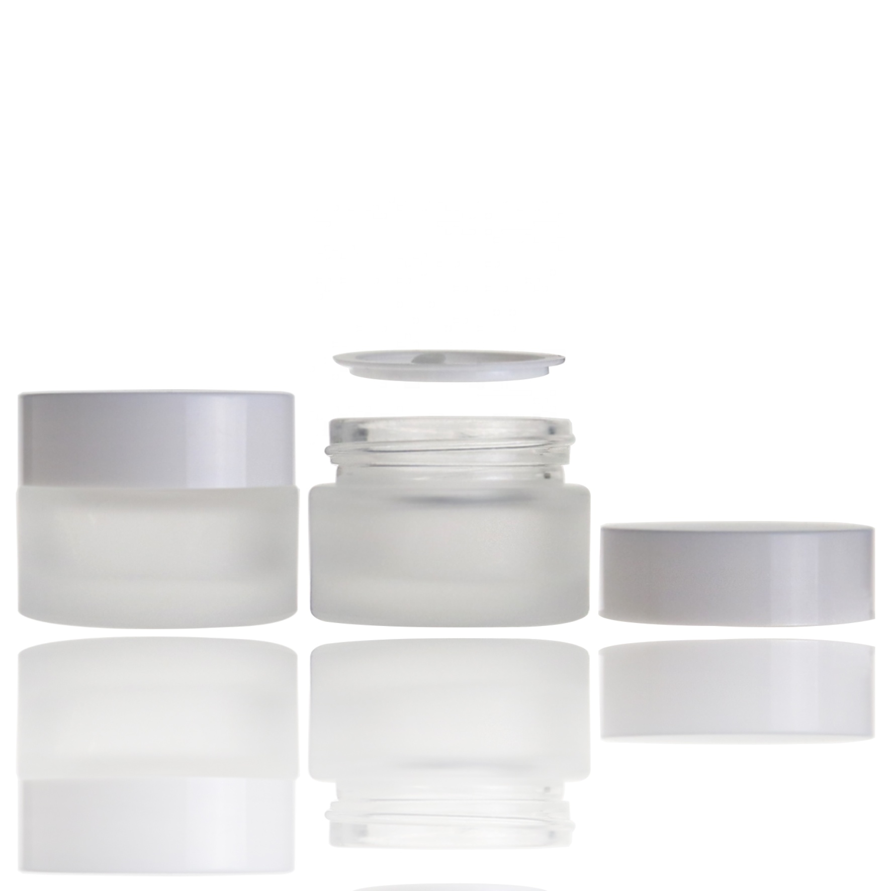 High end matte 20g cosmetic cream concentrate jars