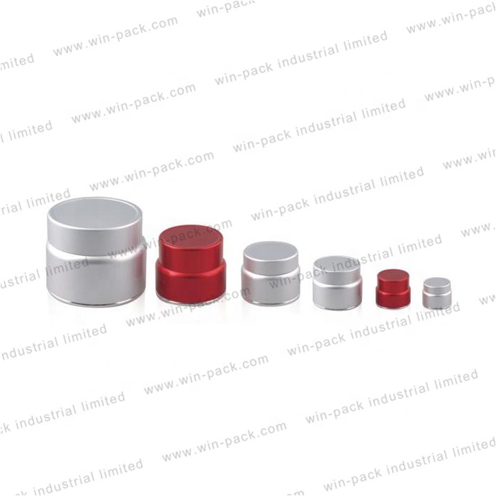 High end skin cream jar low price round gold acrylic cream jar 15g 30g 50g for sale