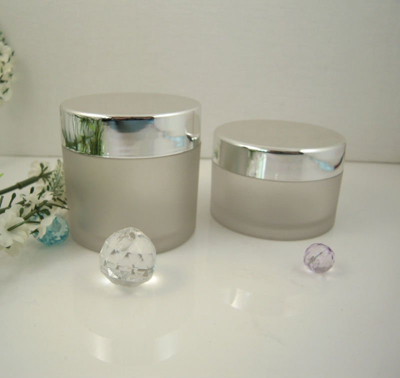 High end wholesale sales round small acrylic cosmetic jar